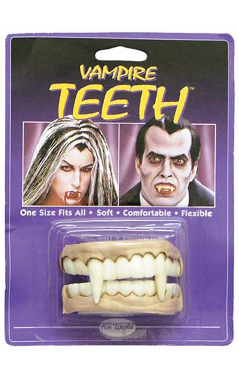 Vampire Character Teeth Accessory - Fancydress.com