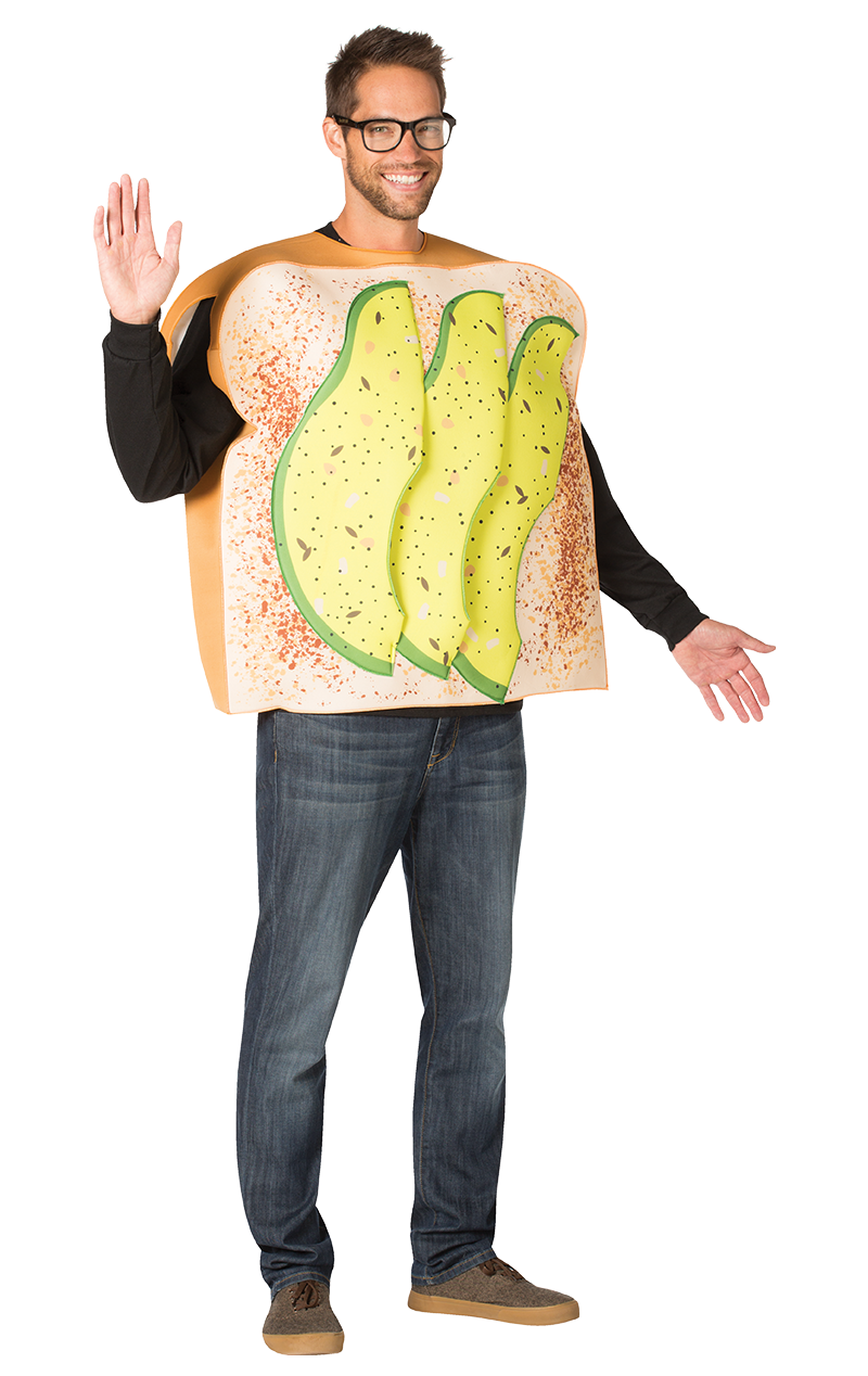 Erwachsene Avocado Toast Kostüm
