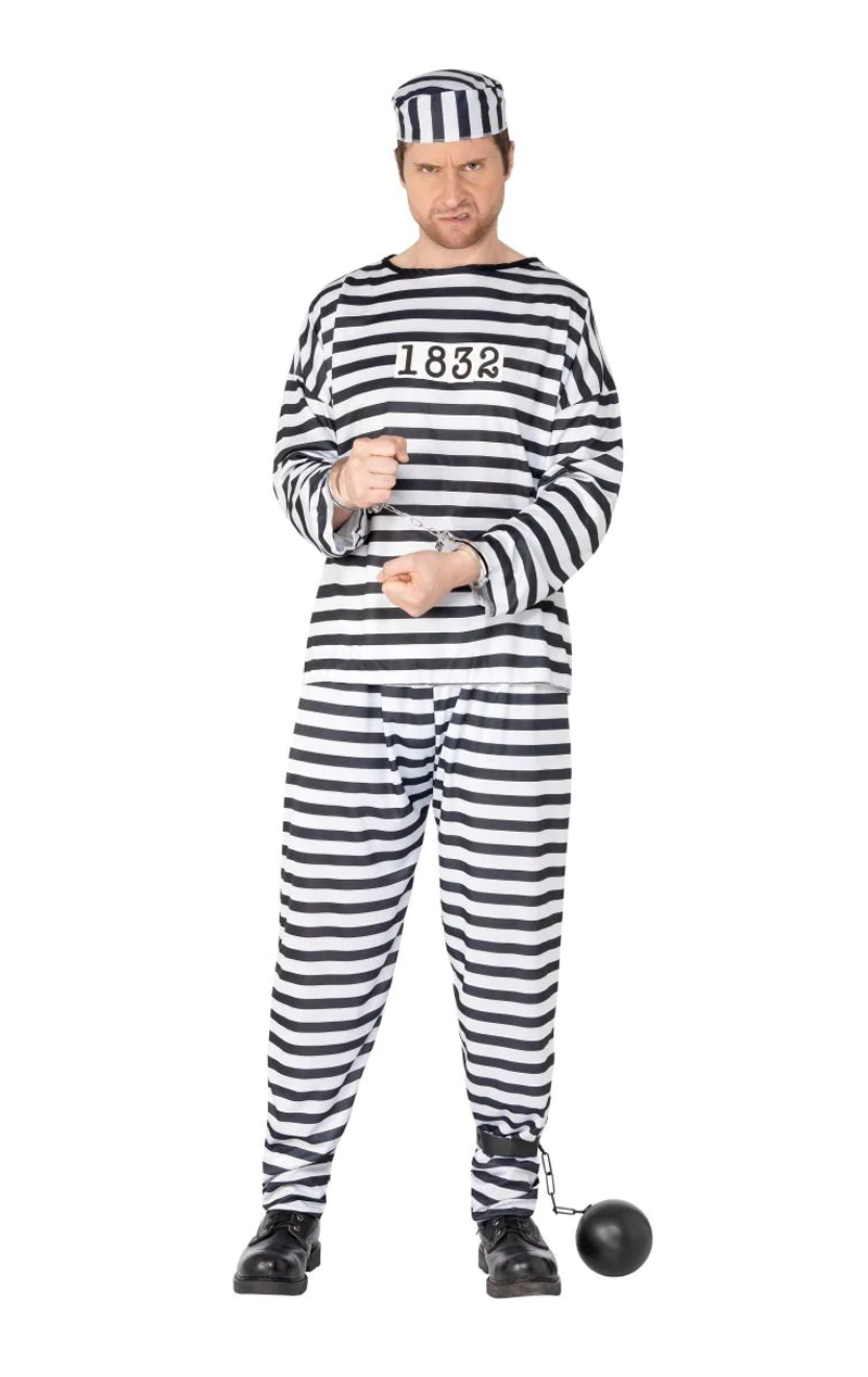 Adult Convict Costume