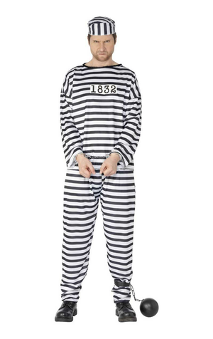 Adult Convict Costume