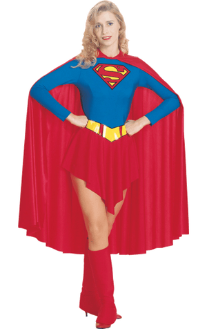 Erwachsener klassisches Supergirl -Kostüm