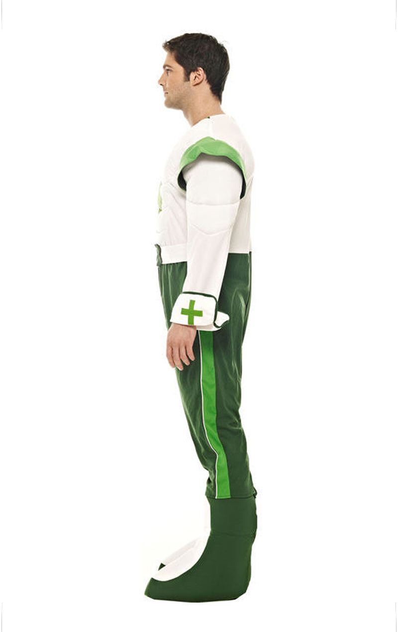 Adult Green Cross Code Costume