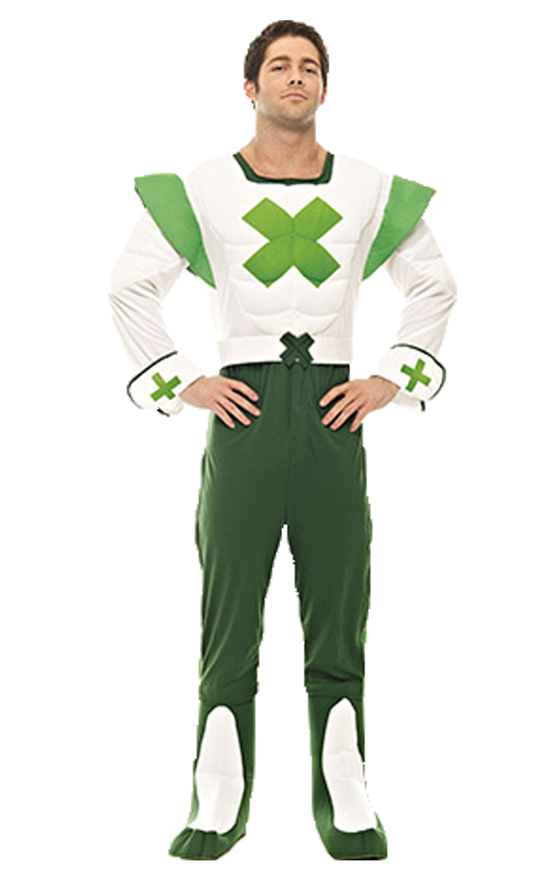 Kostüm für Erwachsene Green Cross Code