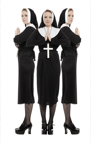 Adult Nonne Kostüm