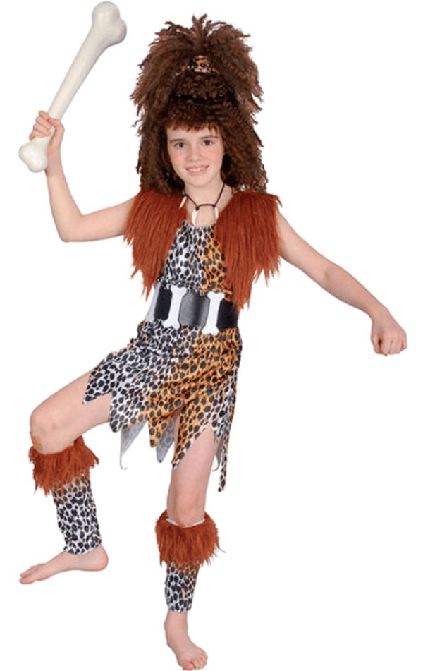 Kids Cavegirl Costume