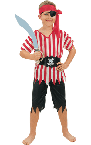 Boys Buccaneer Pirate Costume