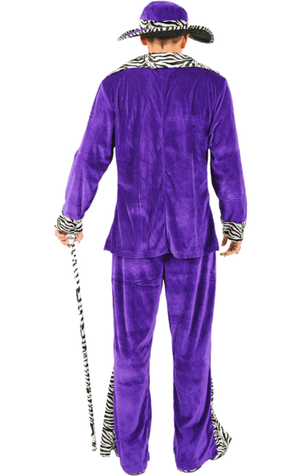Mens Purple Pimp Costume