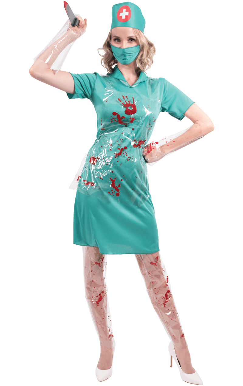 Déguisement d'infirmière d'horreur sanglante pour femme