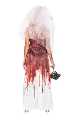 Costume de mariée sanglante pour femme