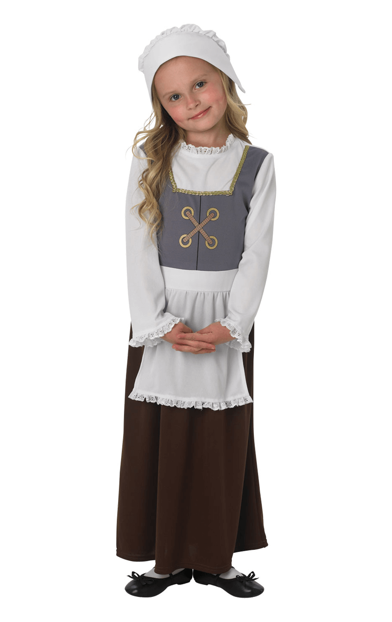 Kids Tudor Maid Costume