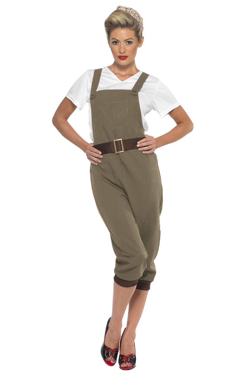 Damen Zweiten Weltkrieg Land Girl Kostüm