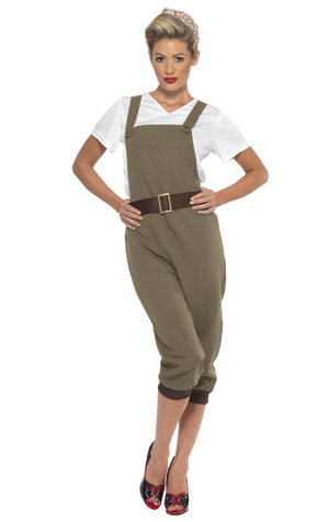 Damen Zweiten Weltkrieg Land Girl Kostüm