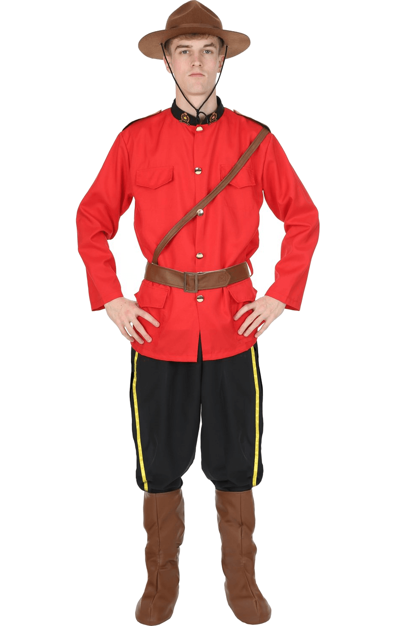 Erwachsener kanadisches Mountie -Kostüm