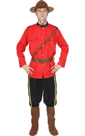 Adult Canadian Mountie Costume