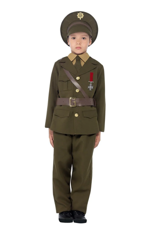 Costume d'officier de l'armée pour enfants