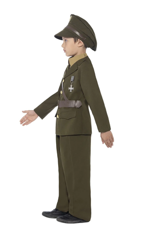 Costume d'officier de l'armée pour enfants