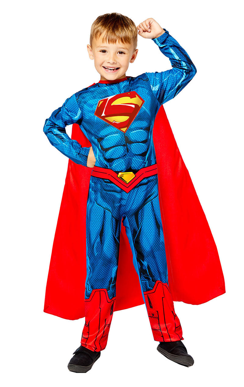 Nachhaltiges Superman-Kostüm für Kinder