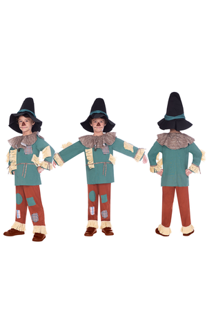 Vogelscheuchen-Kostüm für den Zauberer von Oz für Kinder