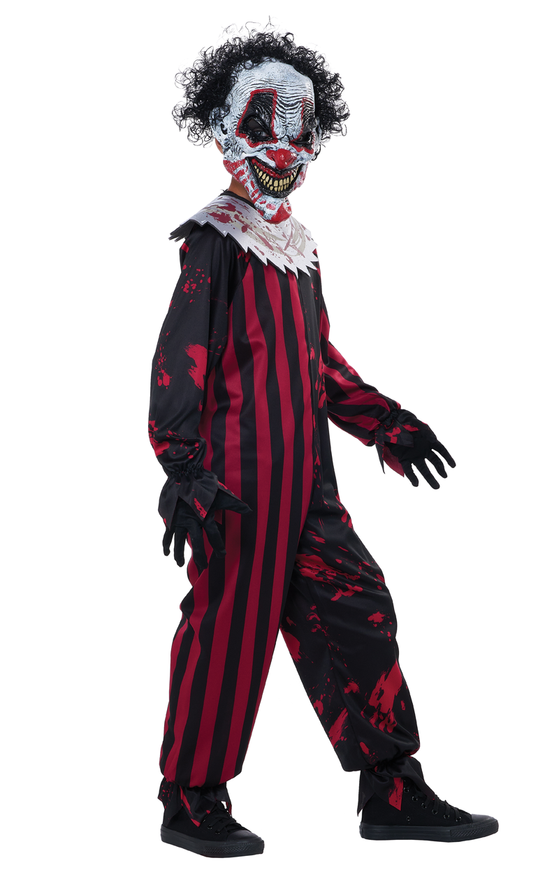 Killer-Klown-Kostüm für Kinder