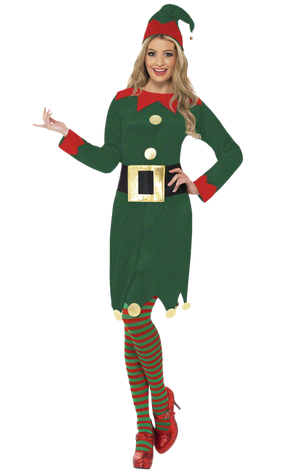 Womens Classic Elf Costume
