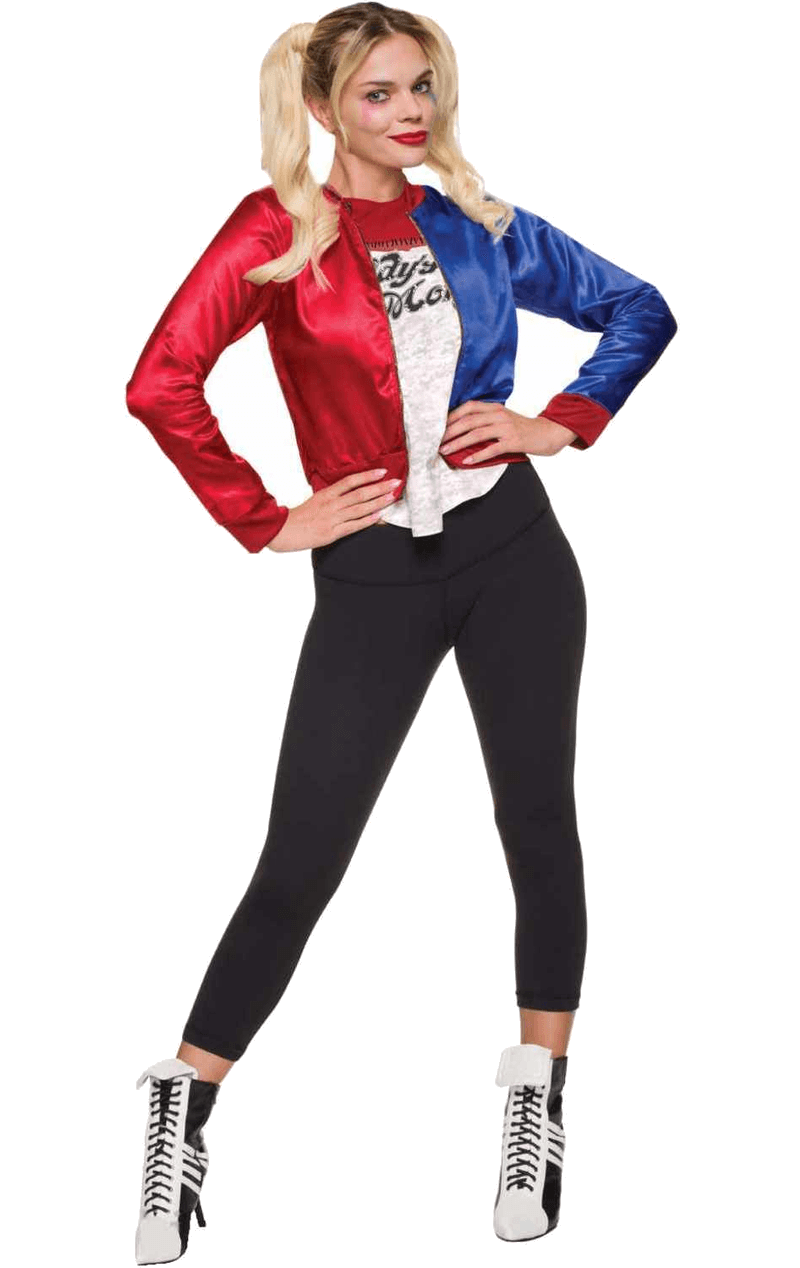 Damen Harley Quinn Jacke Kostüm