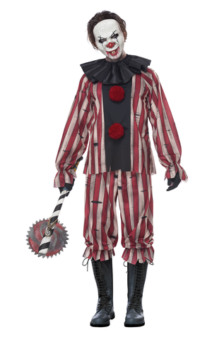 Mens Nightmare Clown Costume