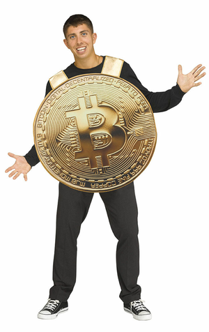 Adult Bitcoin Costume