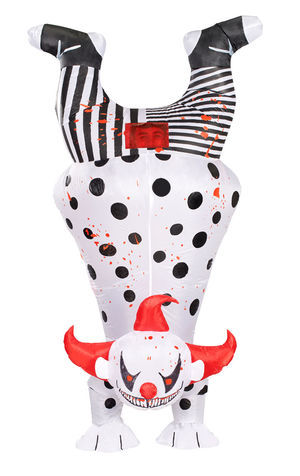 Adult Upside Down Clown Halloween Costume