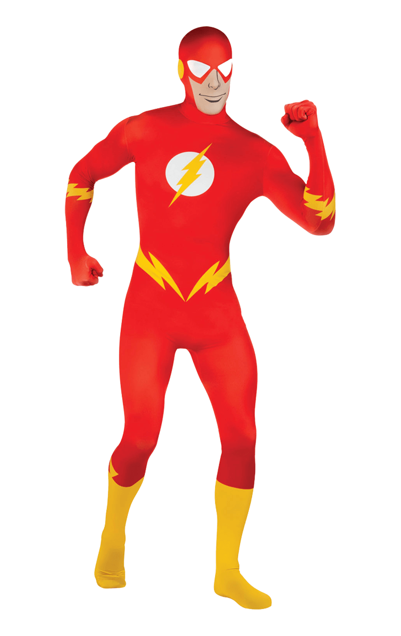 Adult Second Skin The Flash Costume
