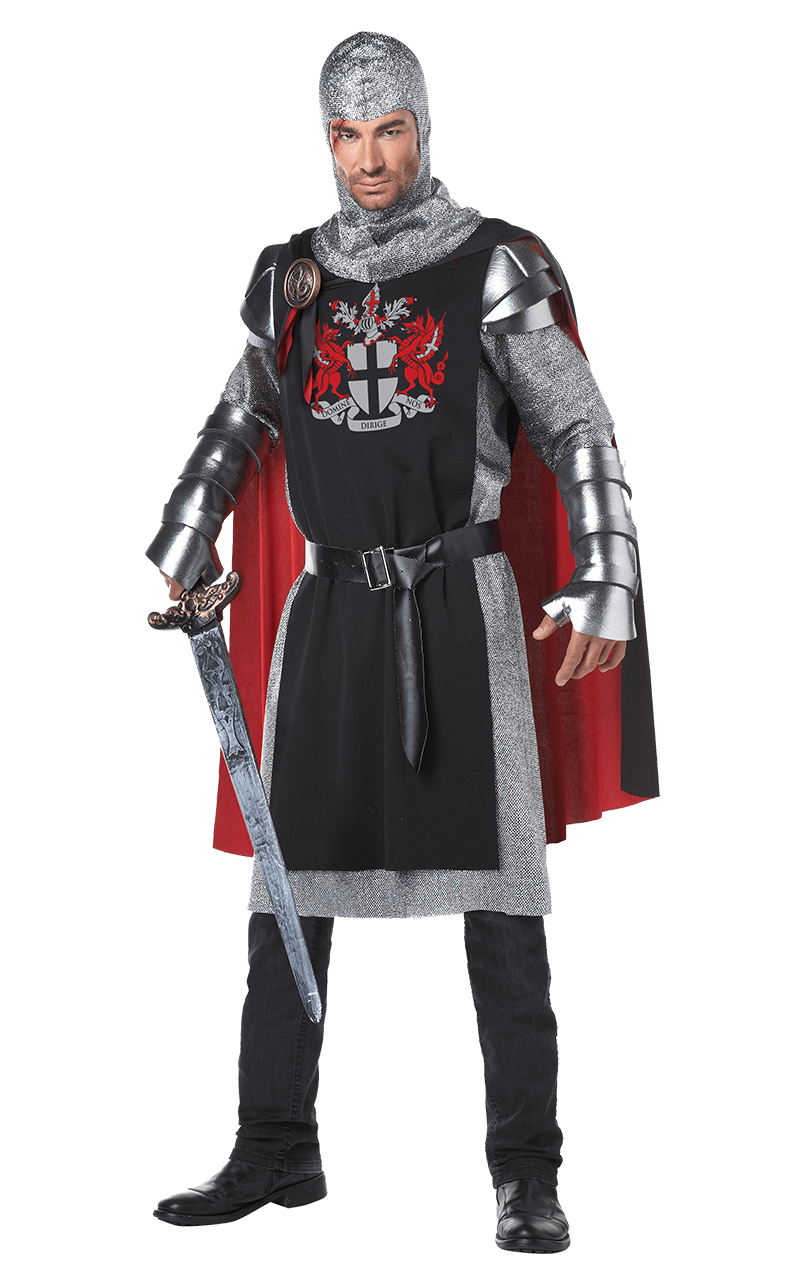 Mens Medieval Knight Costume