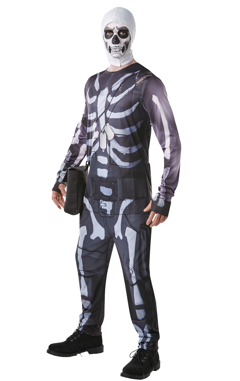 Adult Fortnite Deluxe Skull Trooper Costume