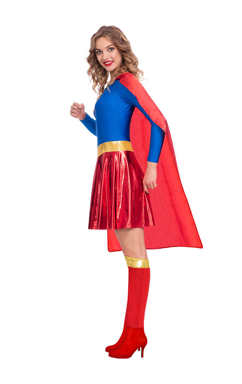 Klassisches Supergirl -Kostüm