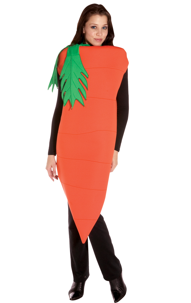 Karottenkostüm für Erwachsene
