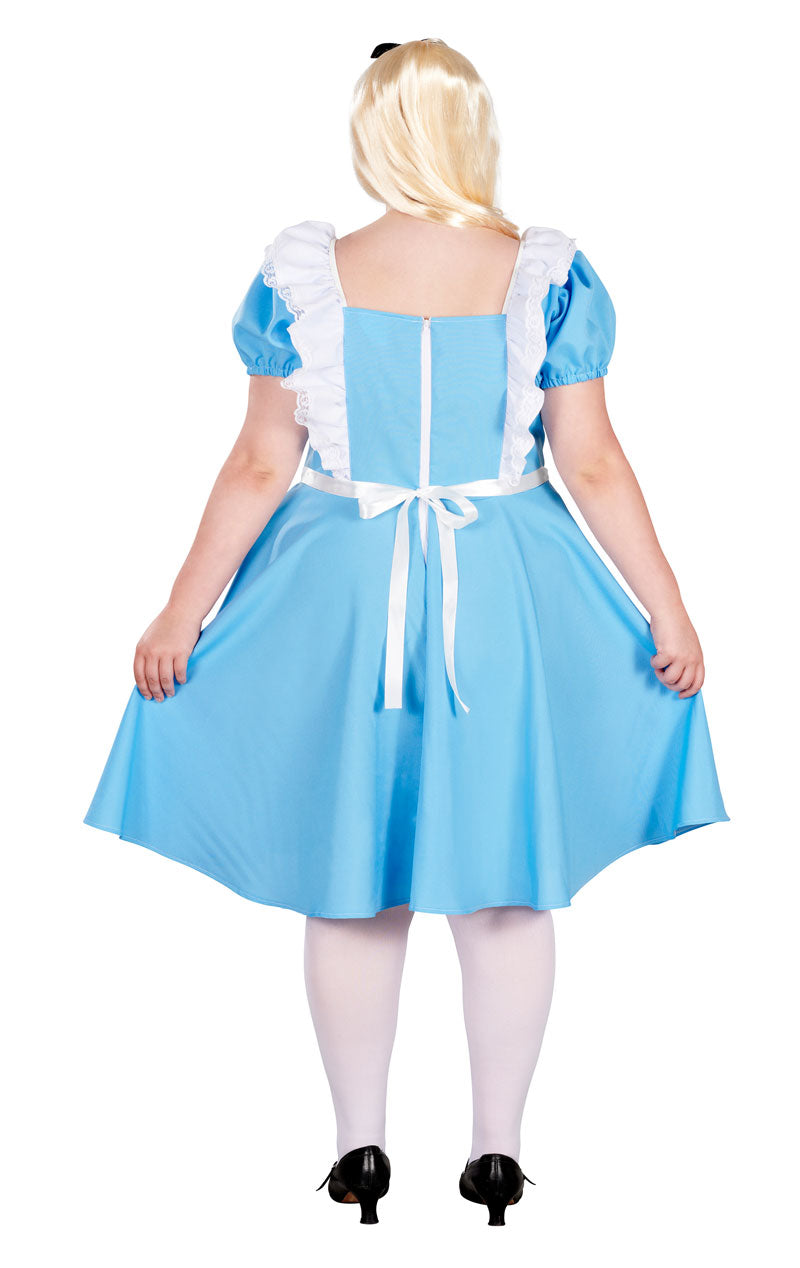 Traditionelles Alice-Kostüm für Erwachsene in Übergröße