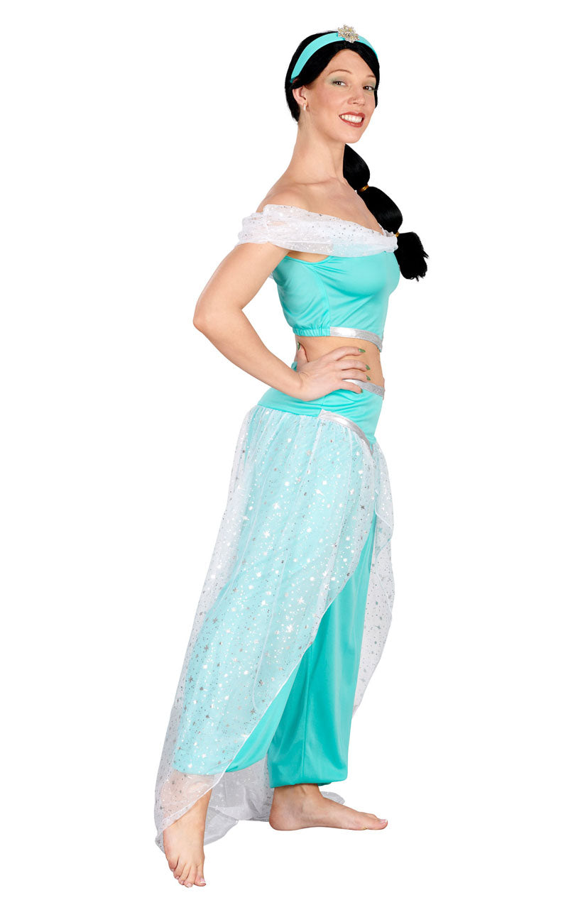 Costume Jasmine Princesse Set avec Tiara - Tailles S France
