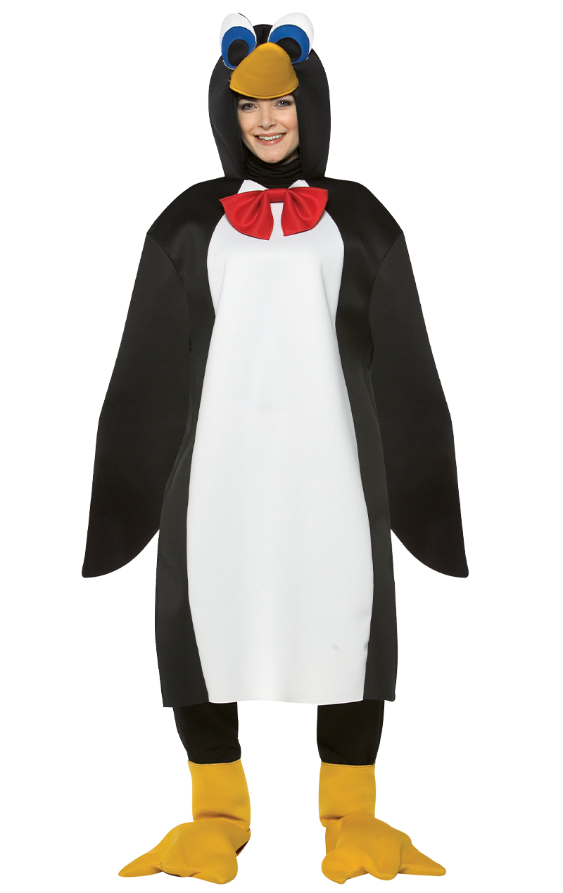 Déguisement de pingouin surdimensionné pour adulte