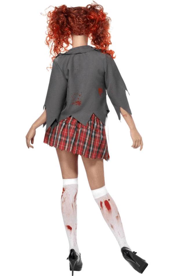Womens Zombie School Girl Costume