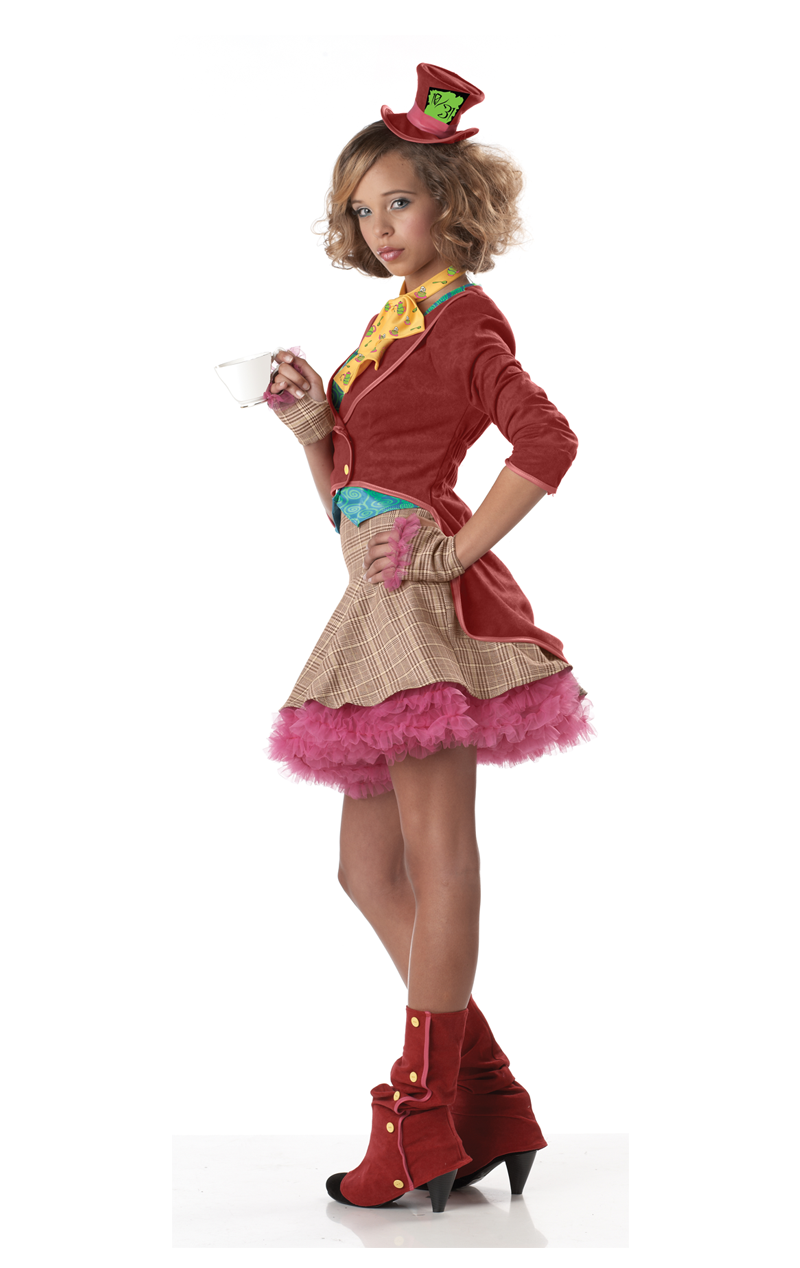 Girls The Mad Hatter Costume
