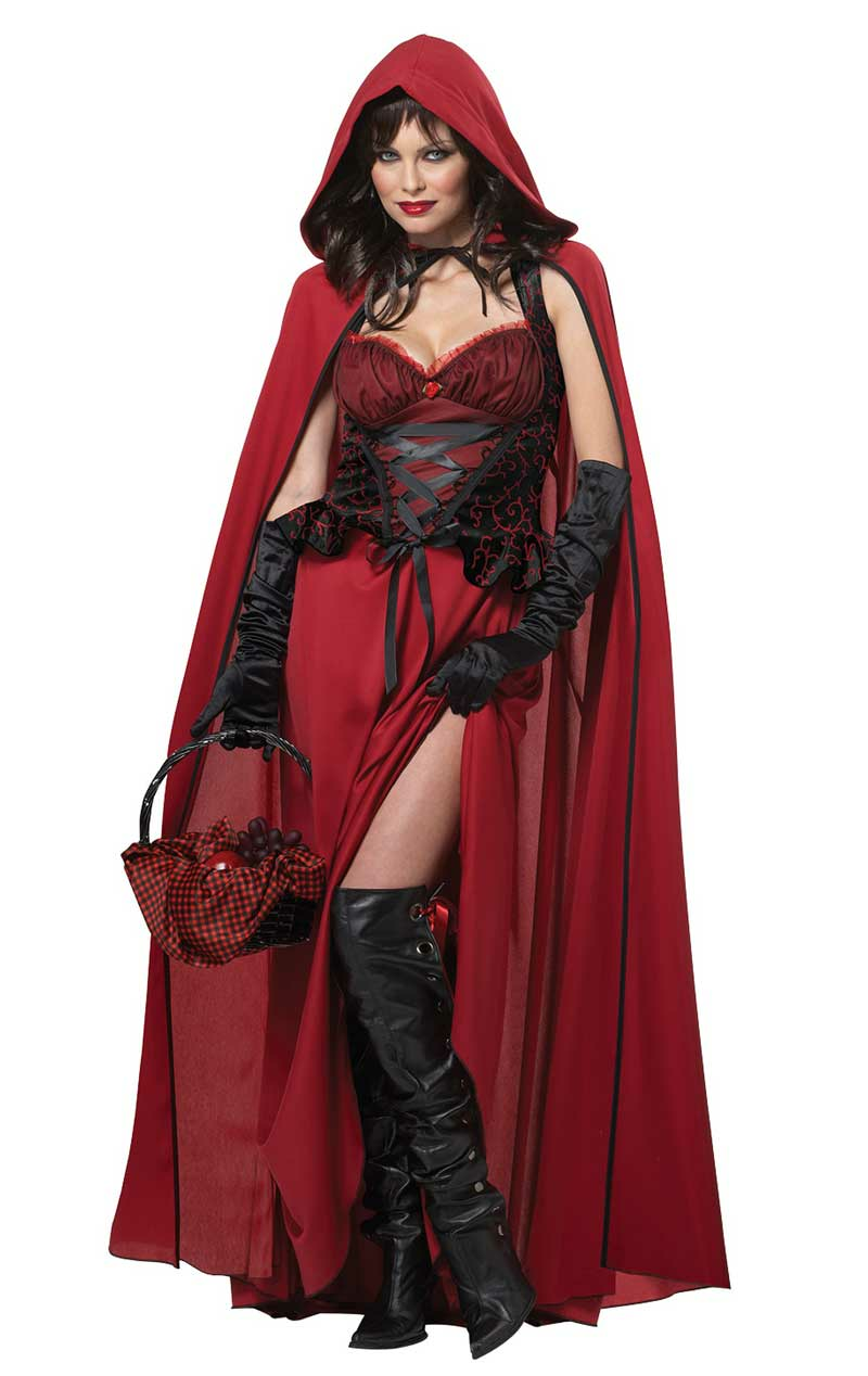 Womens Red Riding Hood Hunter Costume