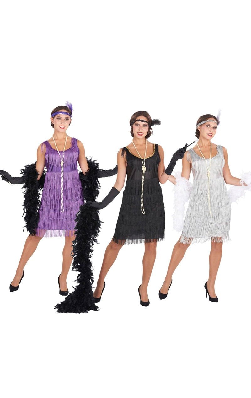 1920s Flapper Girls Group Costume - Fancydress.com