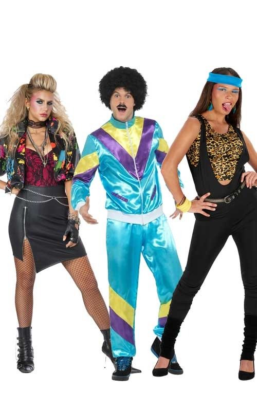 80s Ravers Group Costume - Fancydress.com