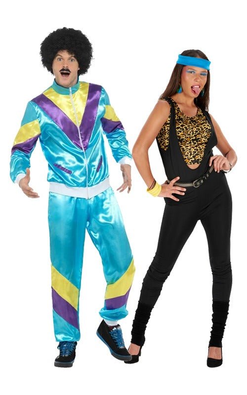 80s Workout Couples Costume - Fancydress.com