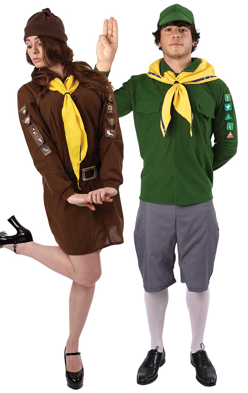 Brownie & Scout Couples Costume - Fancydress.com