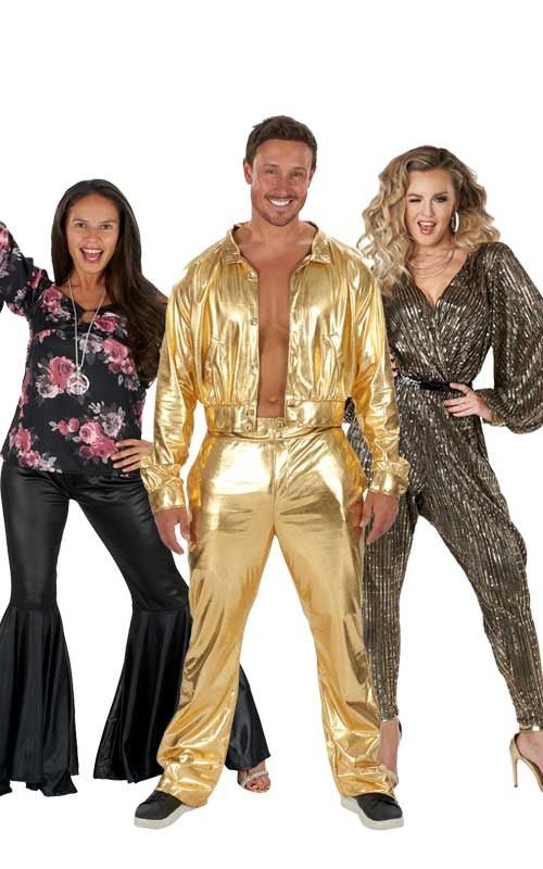 Disco King & Queens Group Costume - Fancydress.com