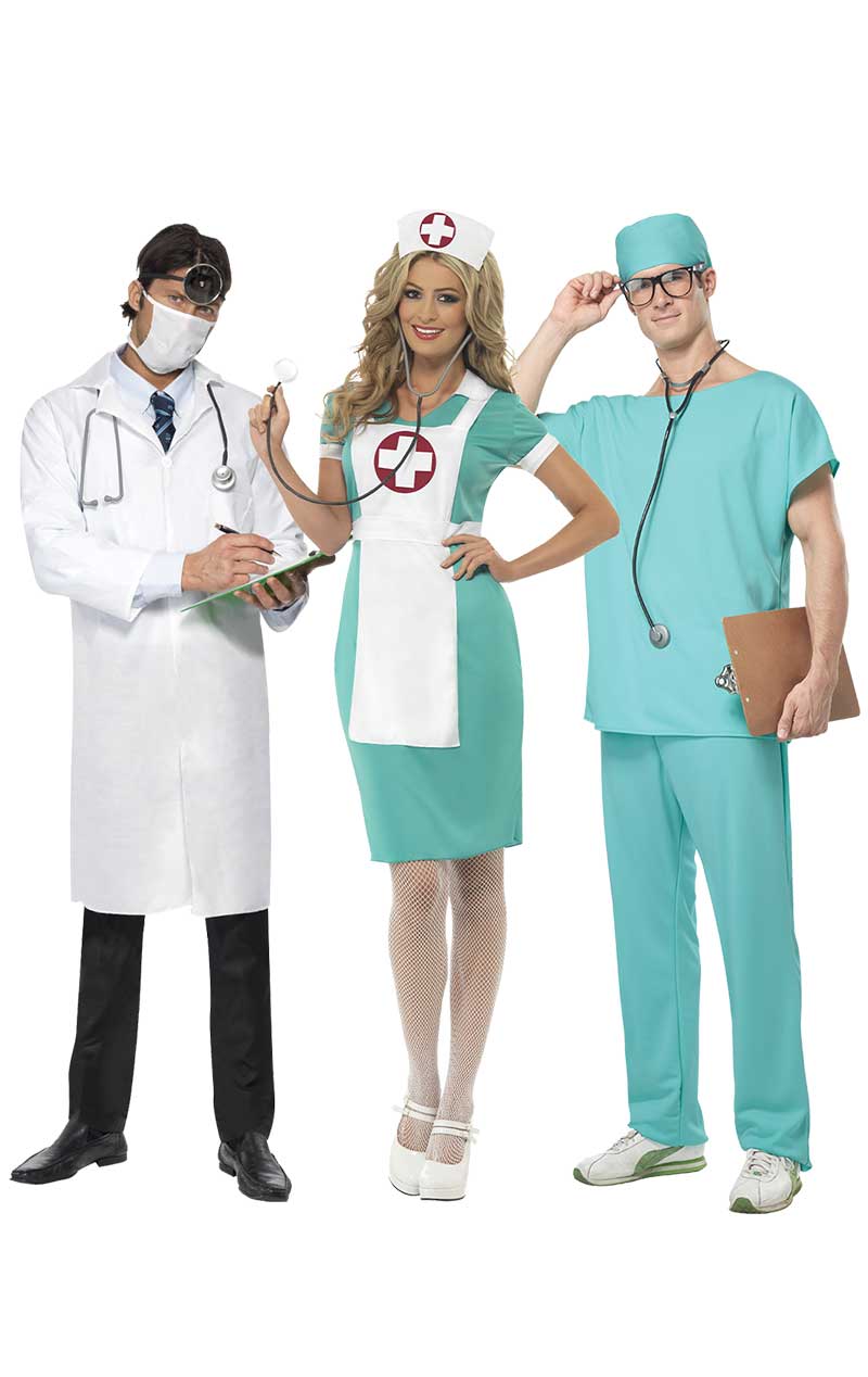 Doctors & Nurses Group Costume - Fancydress.com