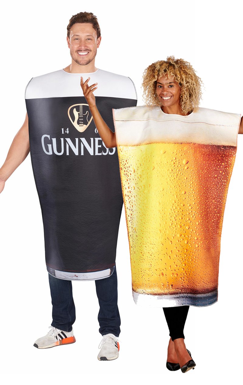 Draught & Pint Couples Costume - Fancydress.com
