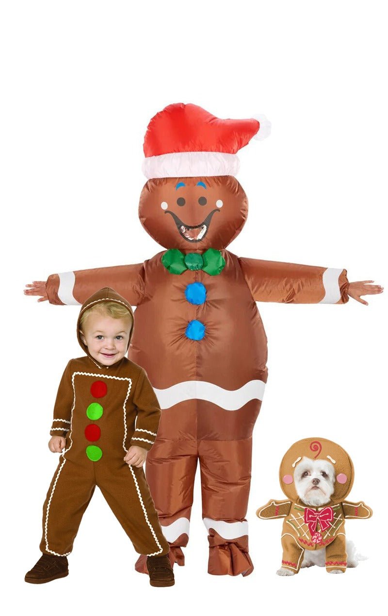 Gingerbread Men Group Costume - Fancydress.com