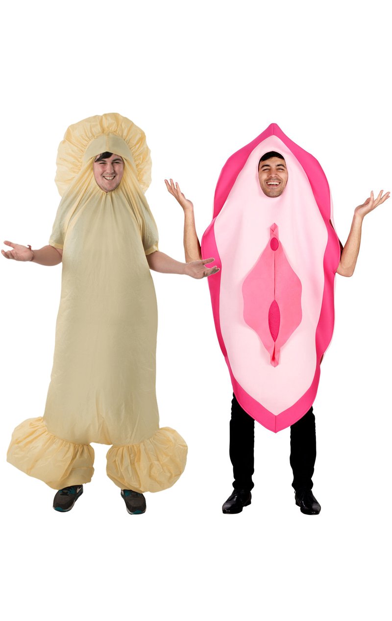 Inflatable Anatomy Couples Costume - Fancydress.com