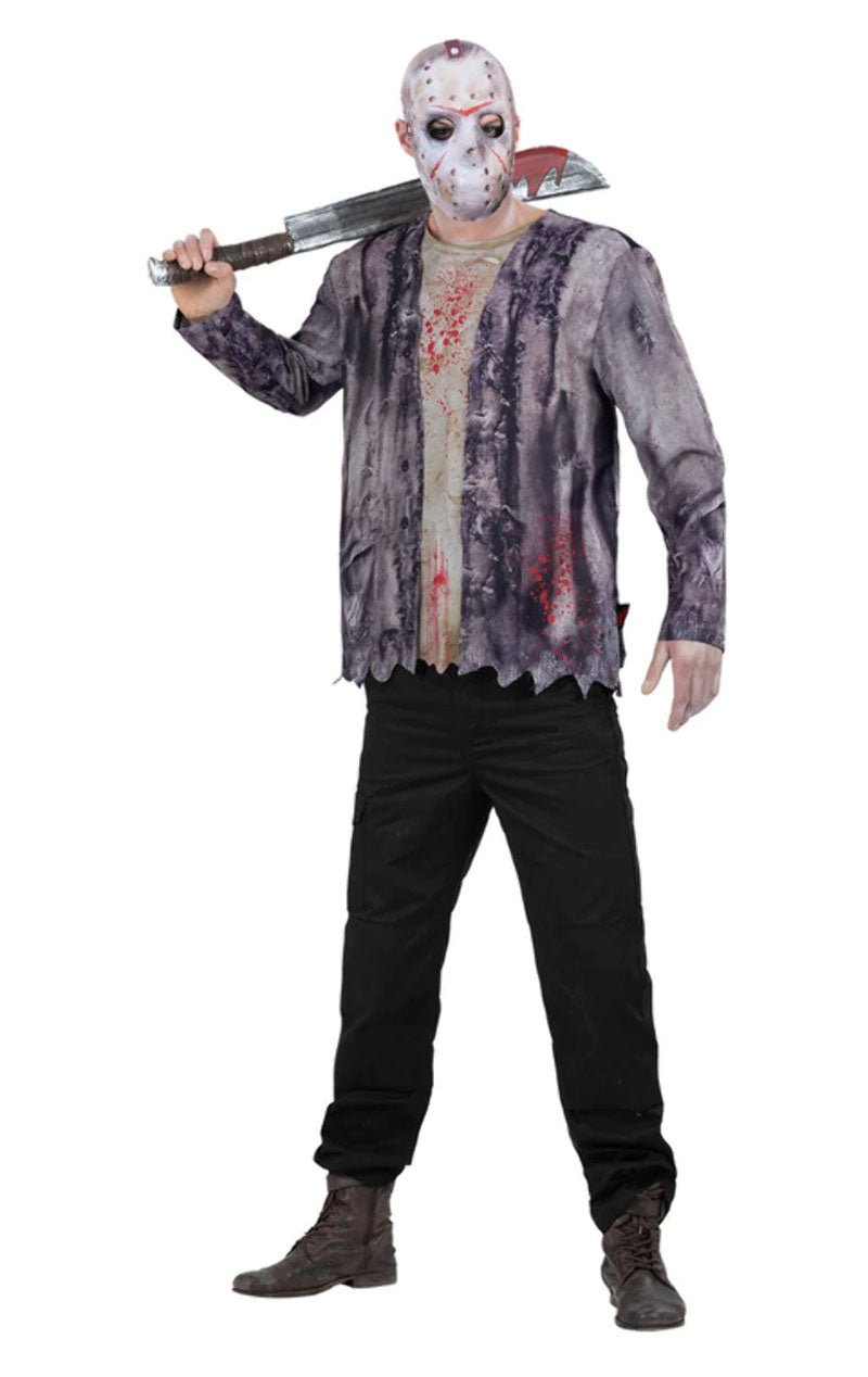 Mens Friday 13th Jason Vorhees Halloween Costume - Fancydress.com