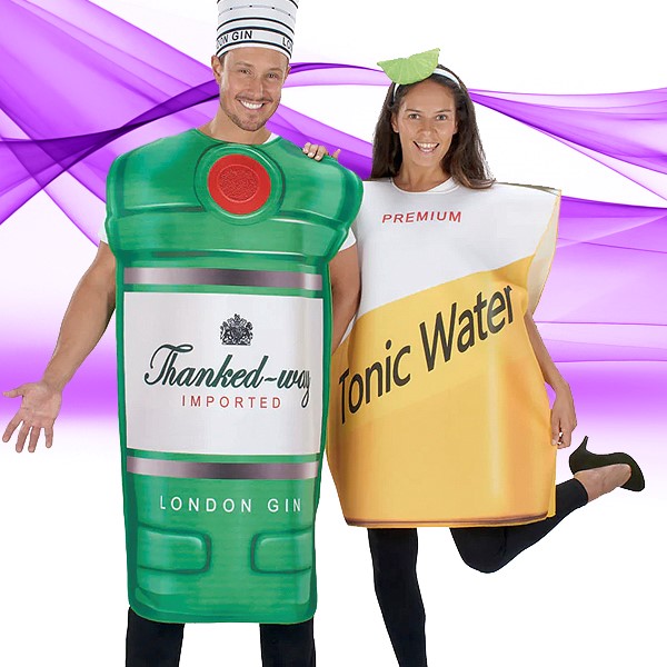 Couples Gin and Tonic Costume
